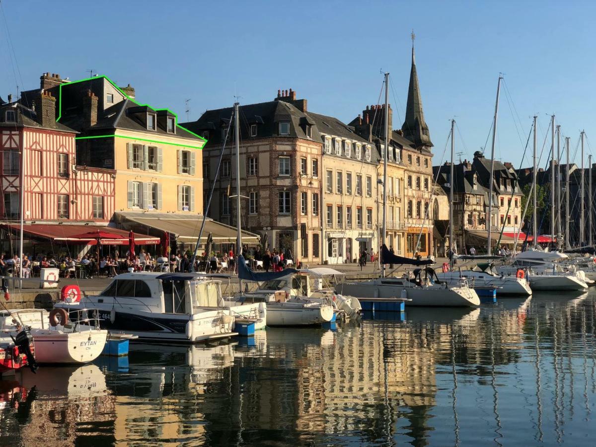Lucarne Enchantee Honfleur Exterior foto